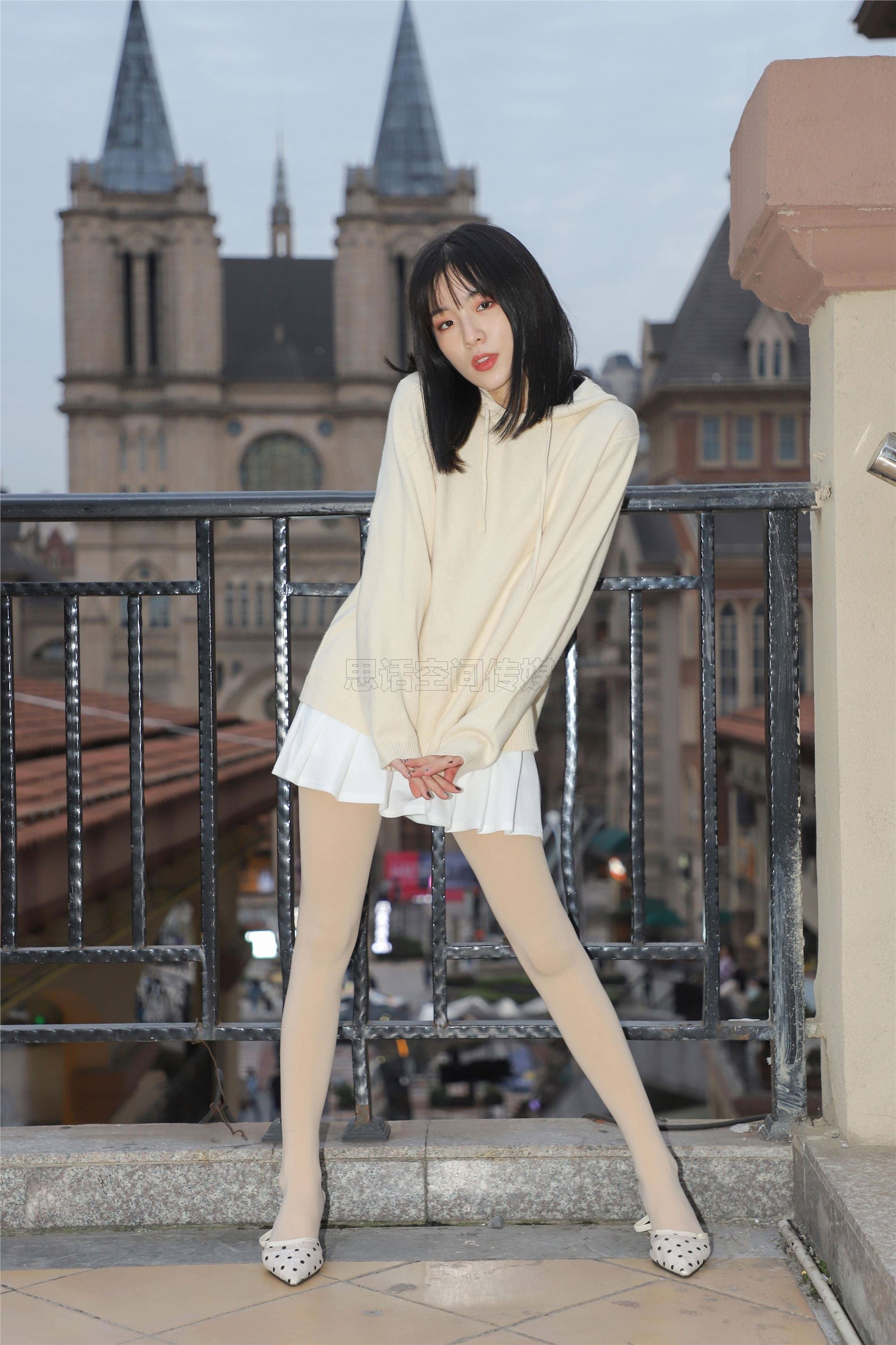 SiHua思话 SJ058 小狐狸 步行街日系软妹